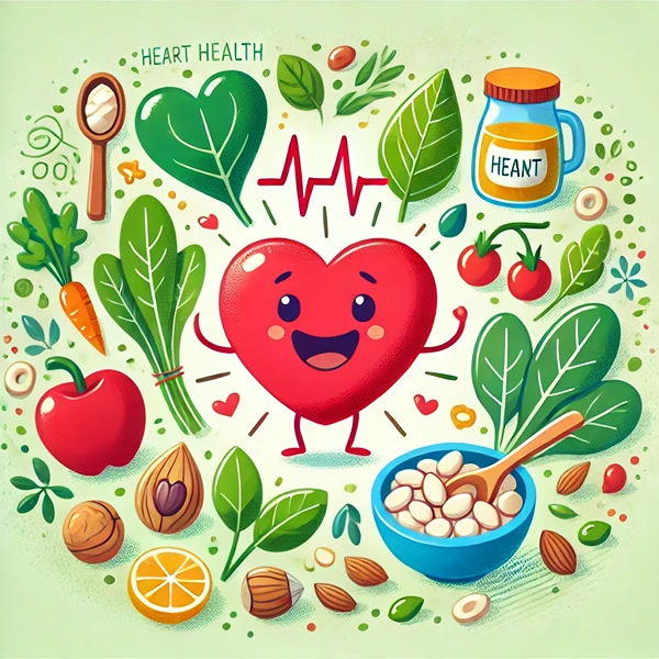 Heart health with plant-based diet