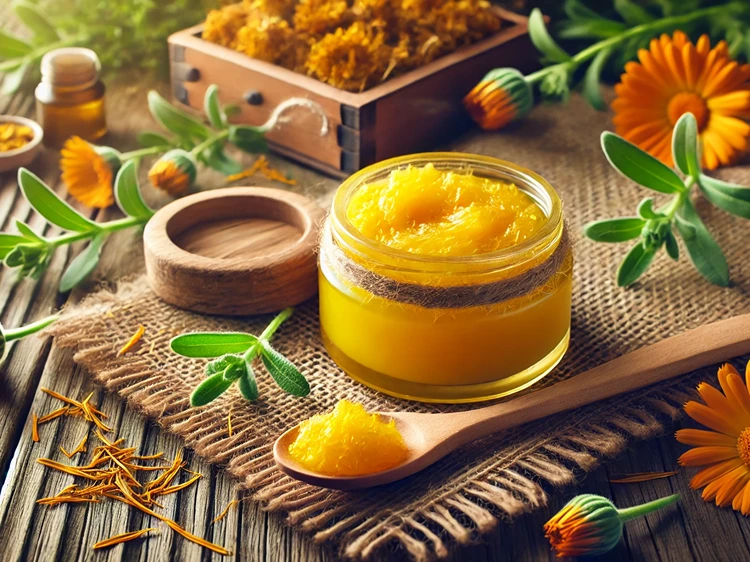 Calendula Salve Recipe for Healing Minor Skin Irritations